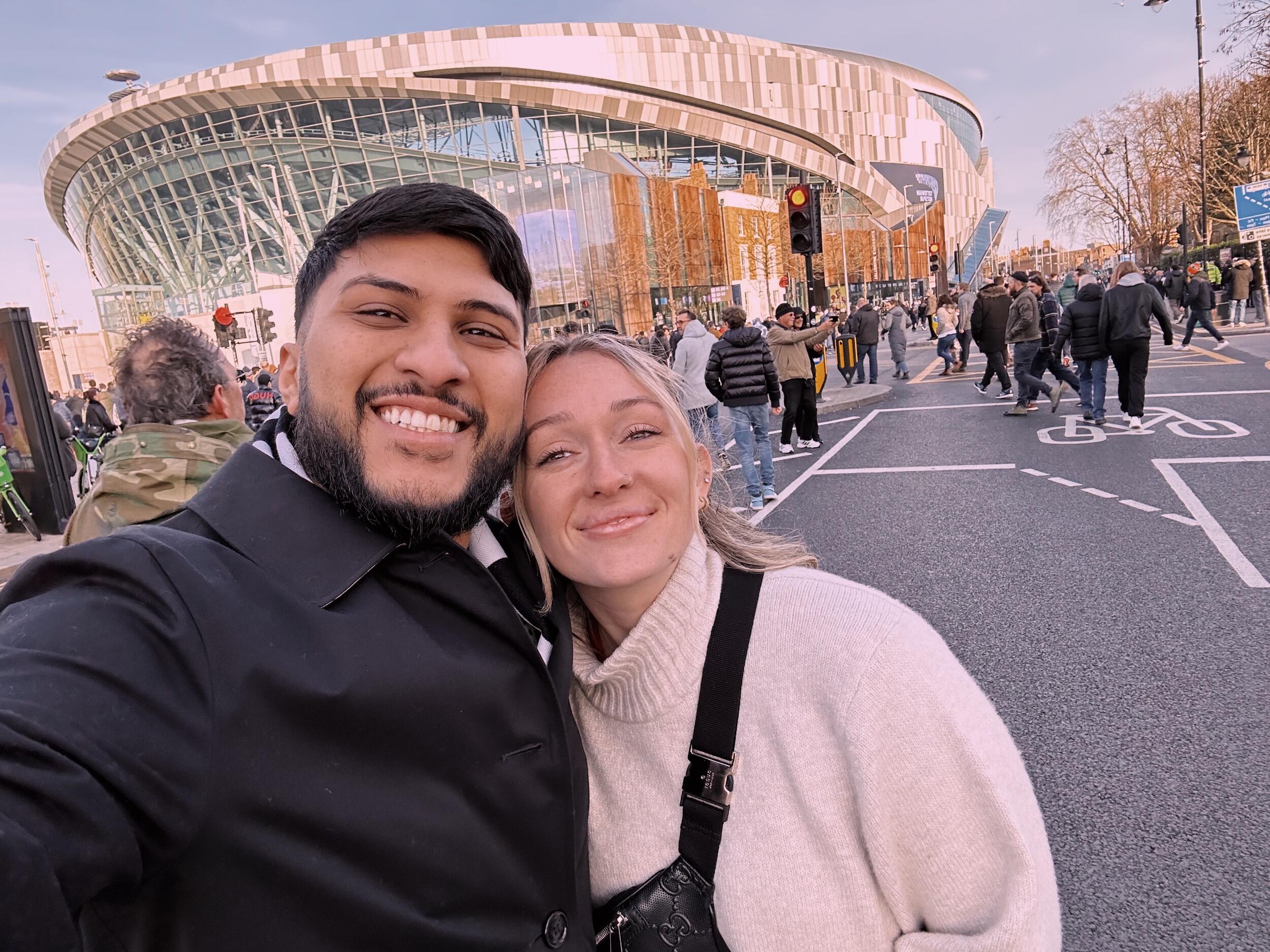 Flew to watch a game in London! 