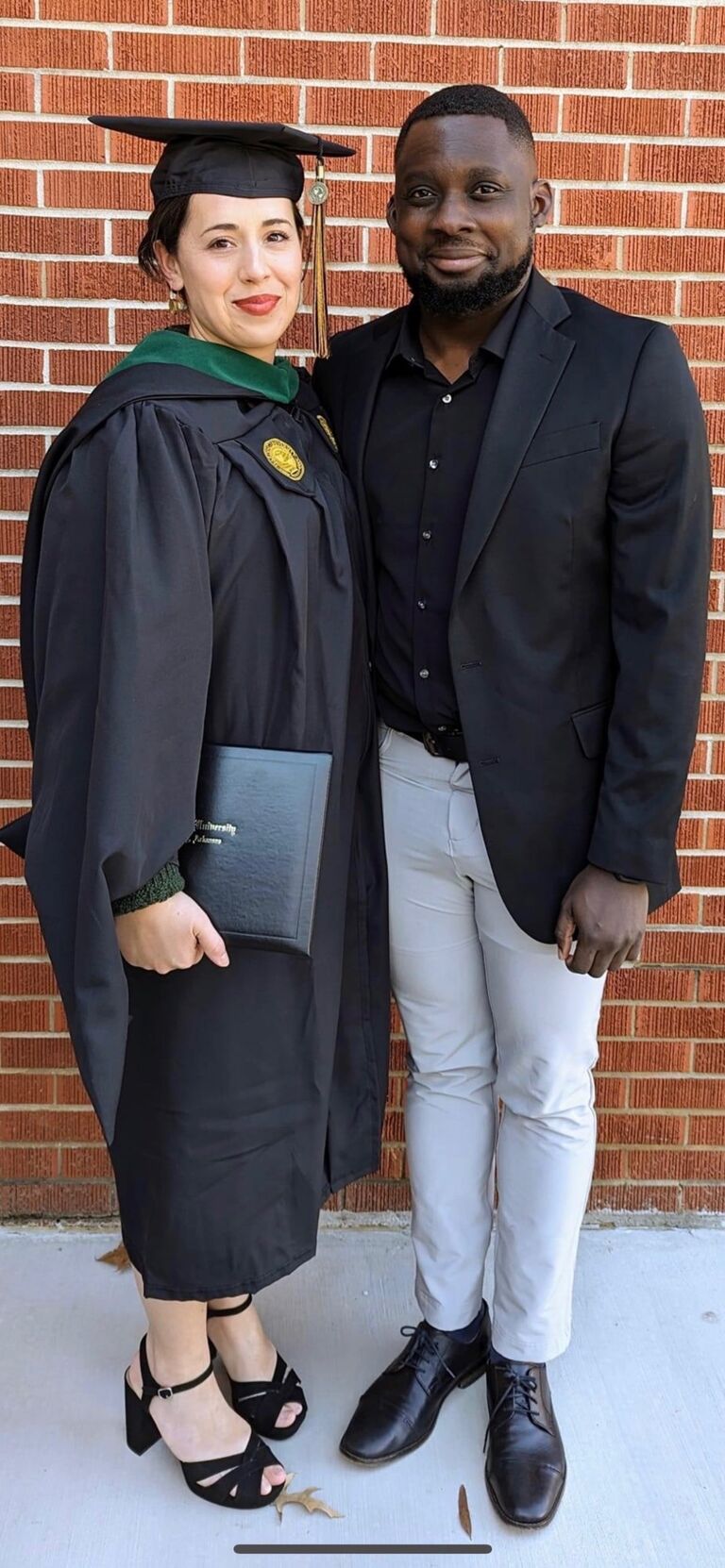 After a tough 2 years and a bit, Hannah and  Ayo successfully Completed their programs and moved back to Tennessee.  It was great to not have to travel 5-9 hours to see each other anymore.