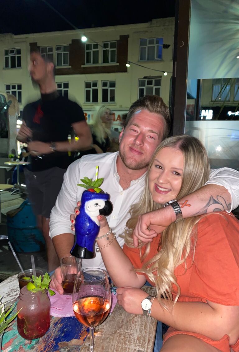 The first night out with 1 kidney... It was fair to say Chris could NOT handle his drink haha!