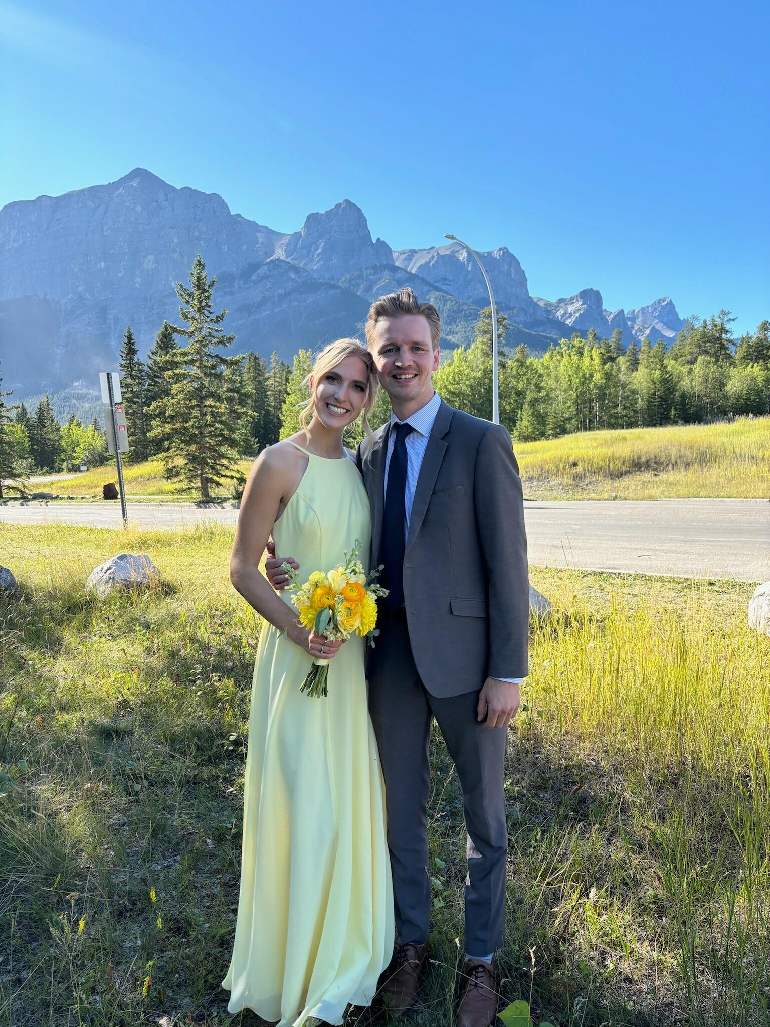 Sarah's brother Marc and his wife Kyla got married!