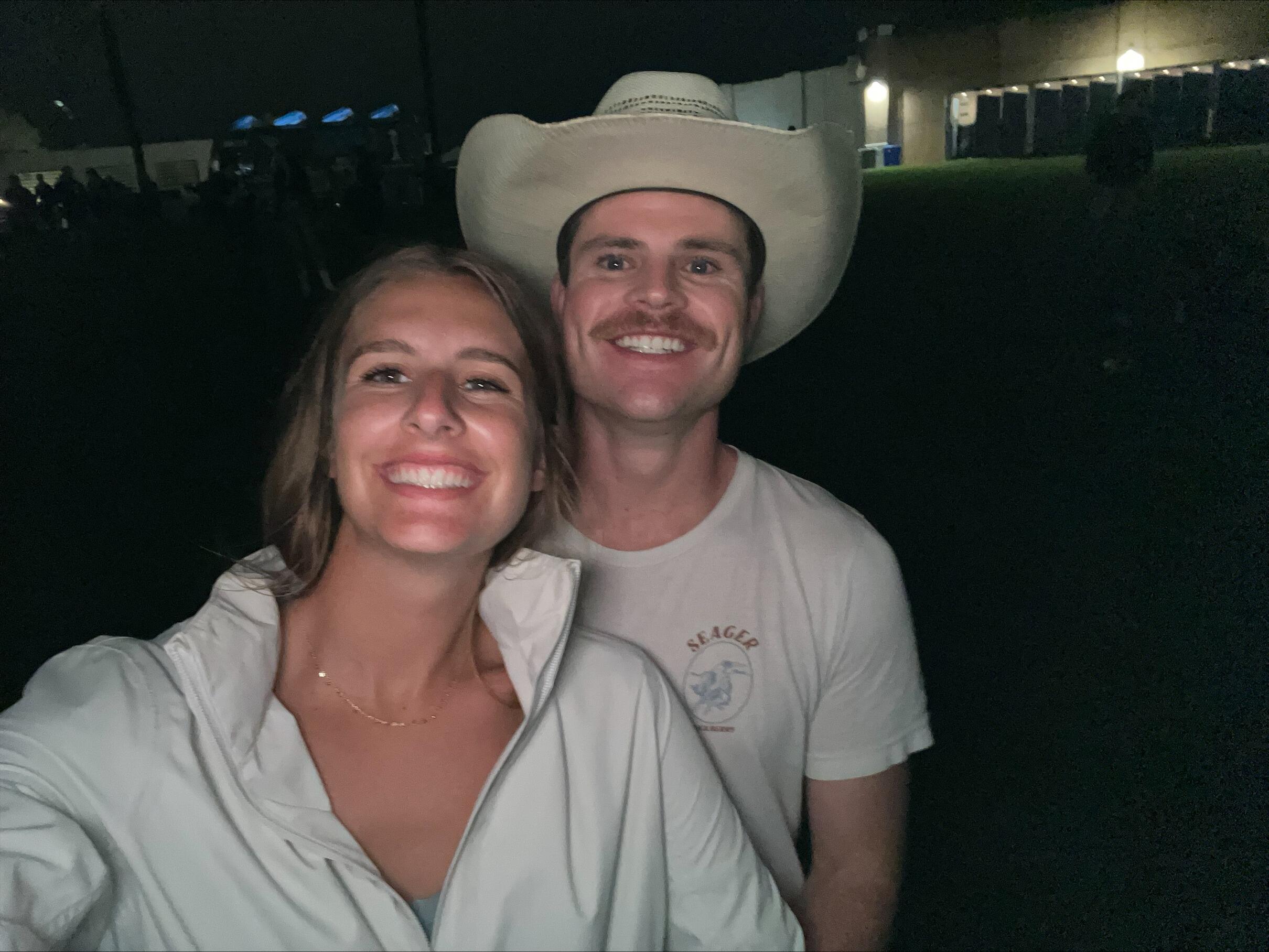 Tyler & Fran at Keith Urban concert in San Diego