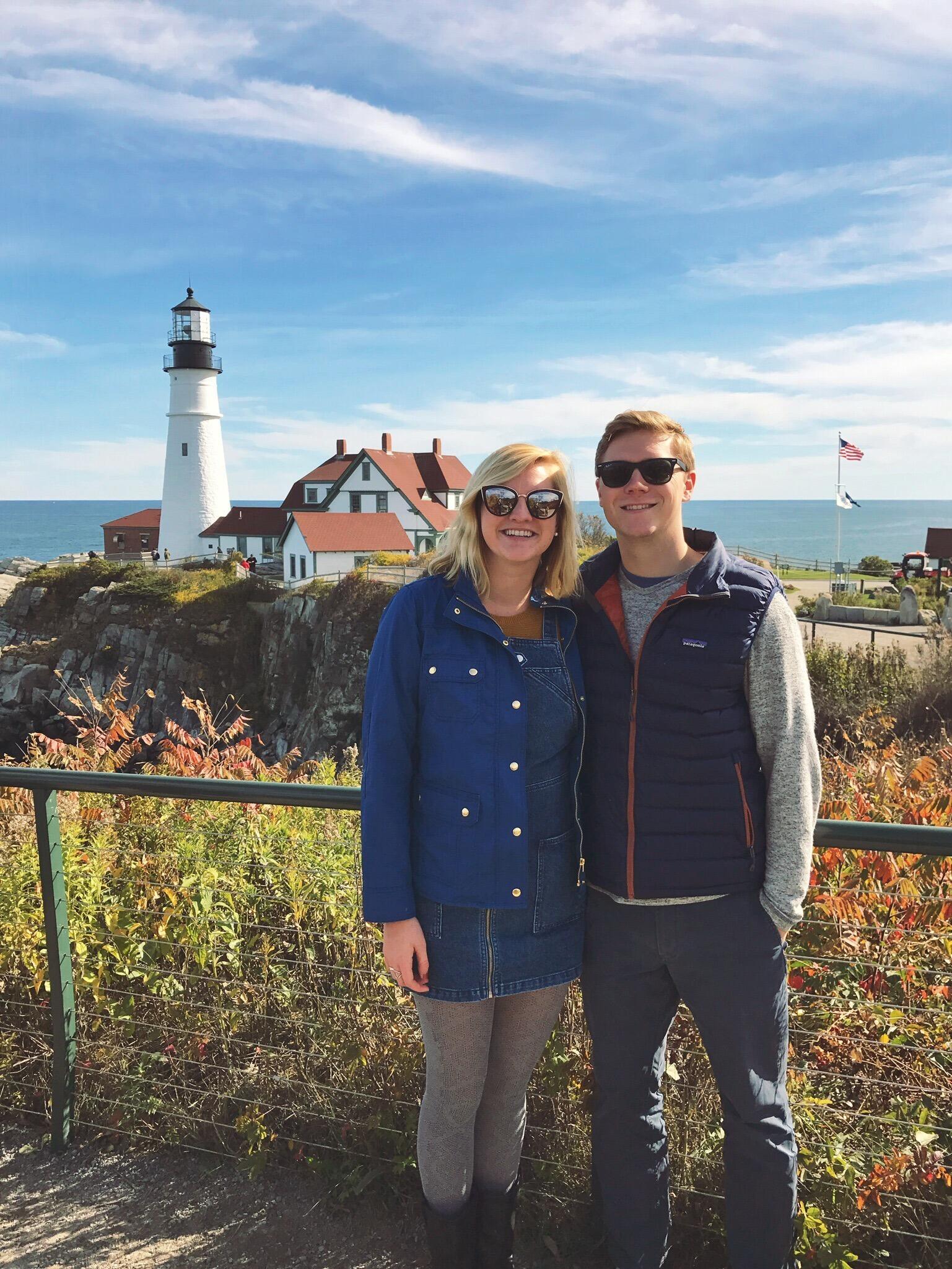 Which often included drives up to Maine!