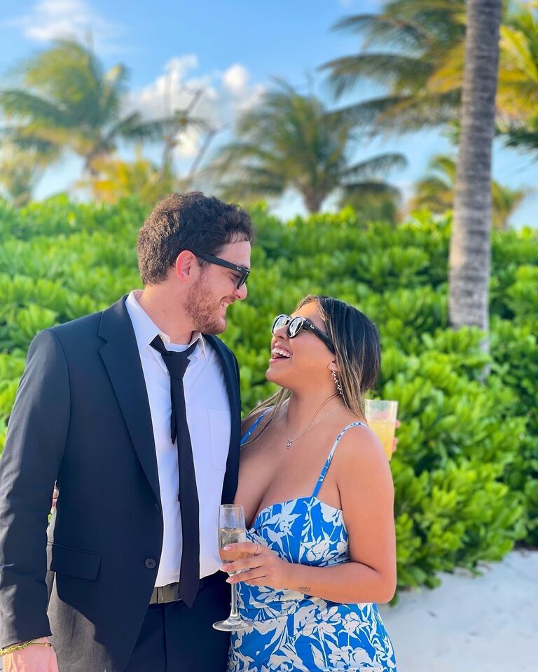 We've been to so many weddings!  We can't wait to celebrate our own!