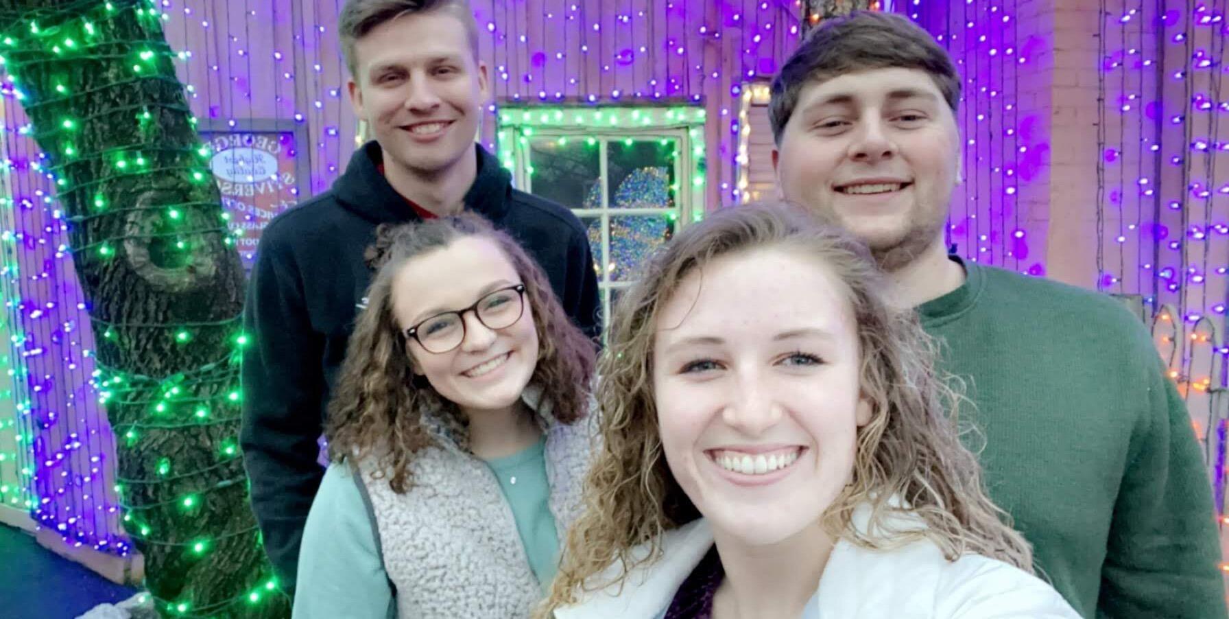 T and I helped Darrell pop the question! 