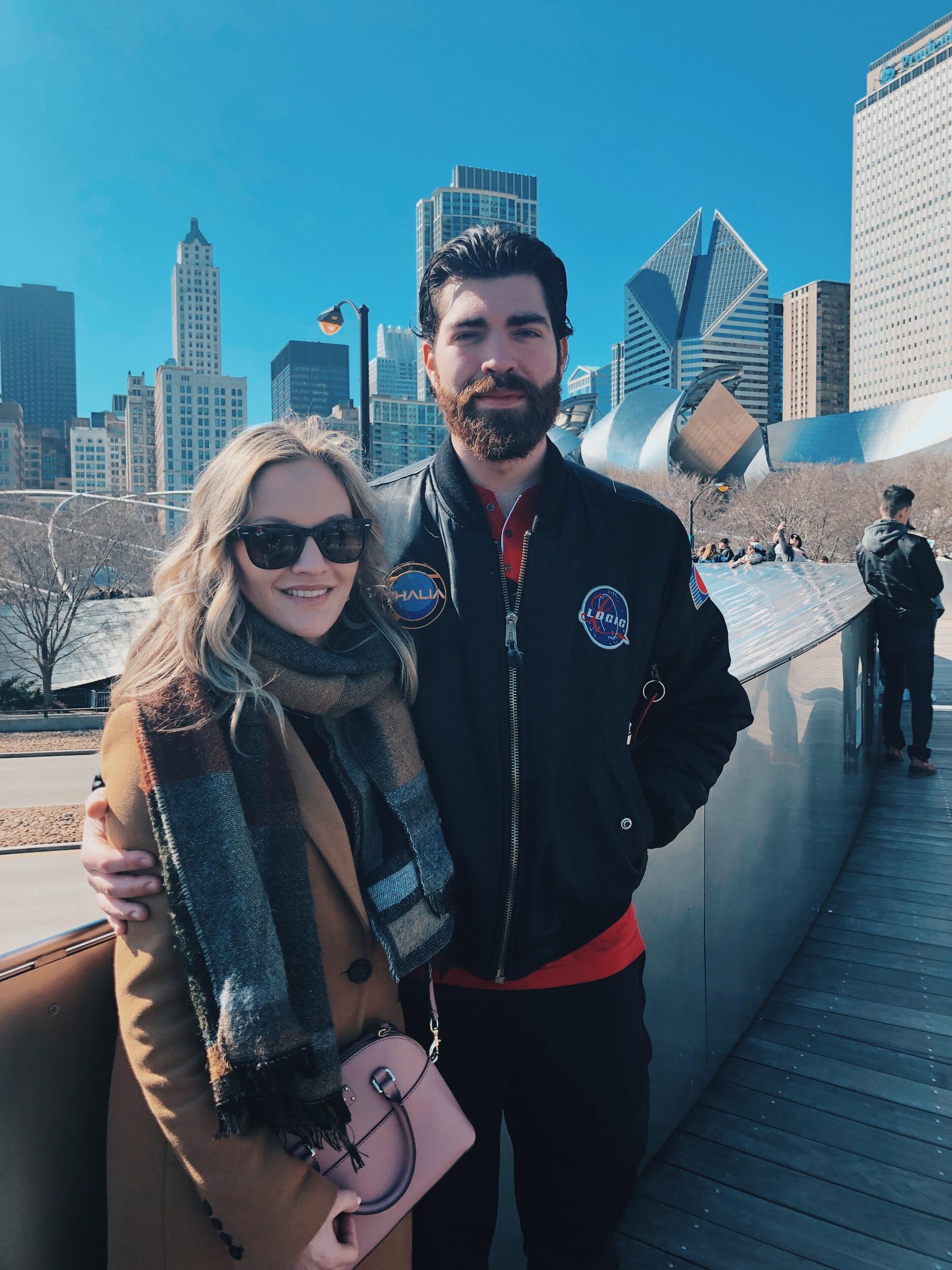 Went to Chicago with Chris's sister & her husband.