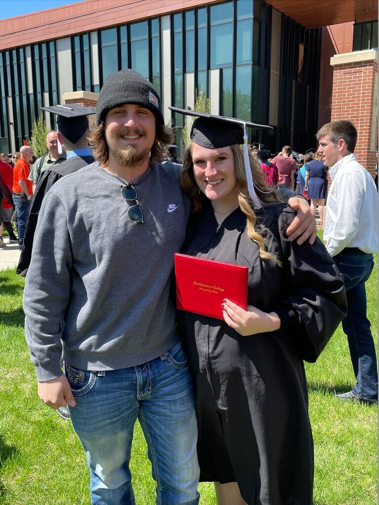 I graduated from college!