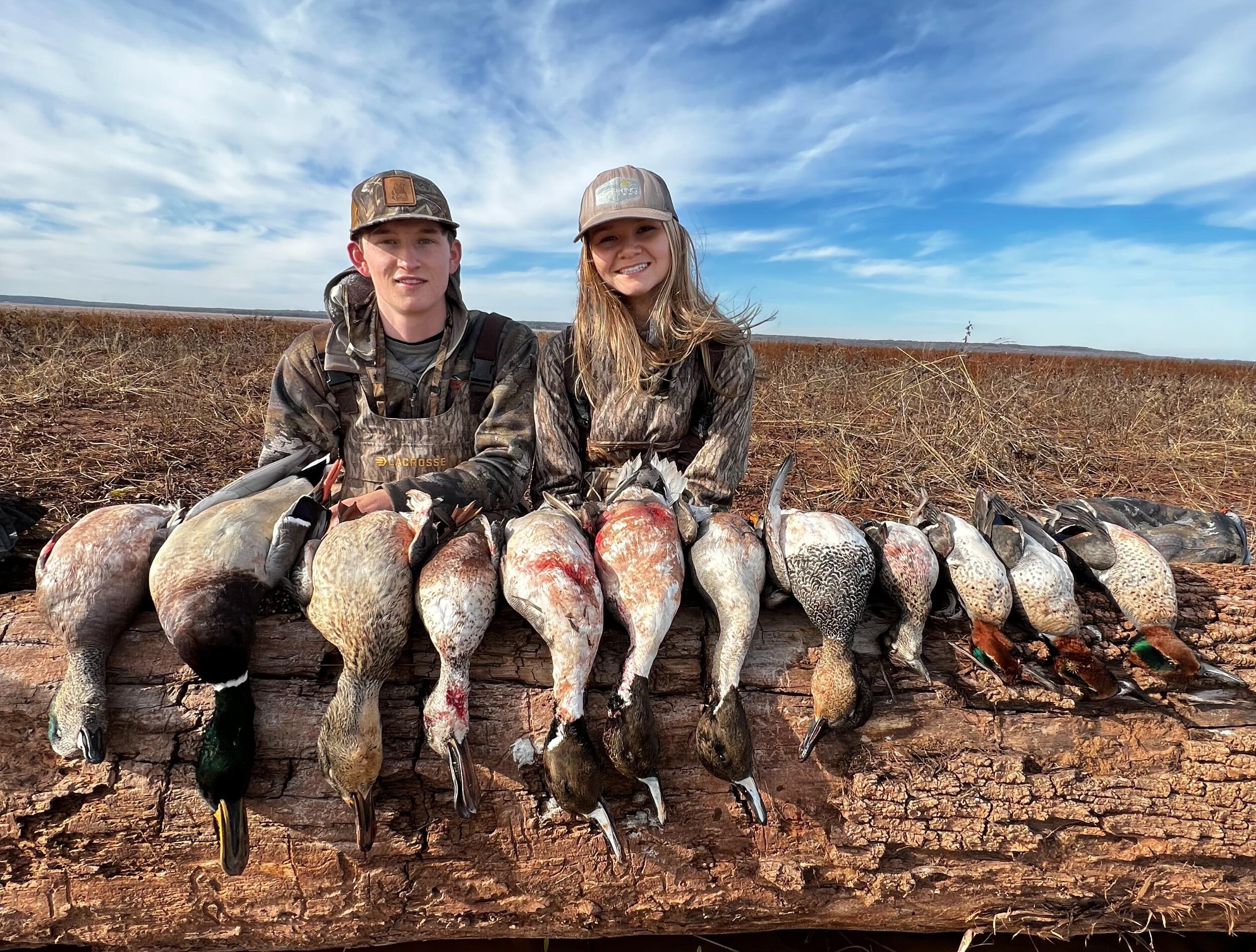 All the hunting trips in between...