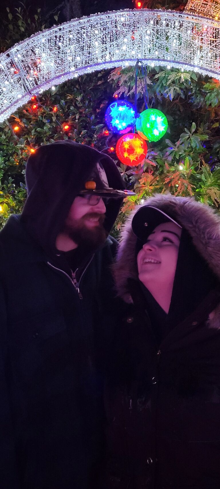 Staring at the light of my life. 