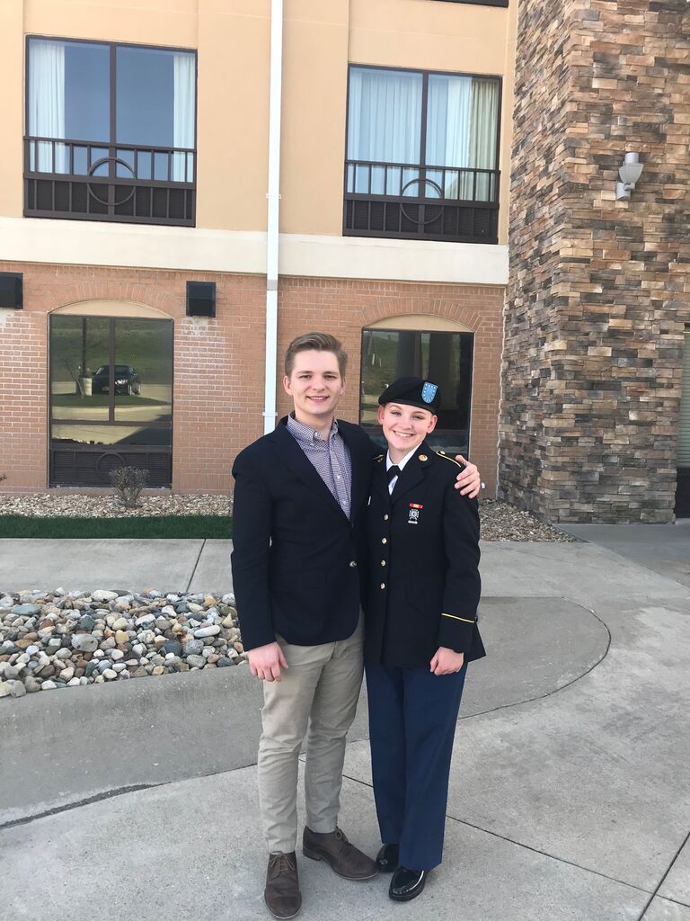 Lexi's Basic Training Graduation