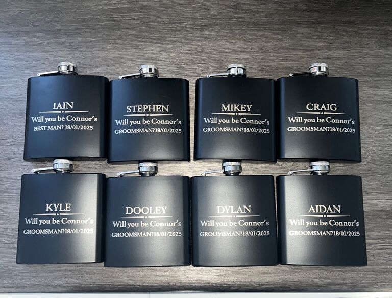 Asked our bridal party a big question!