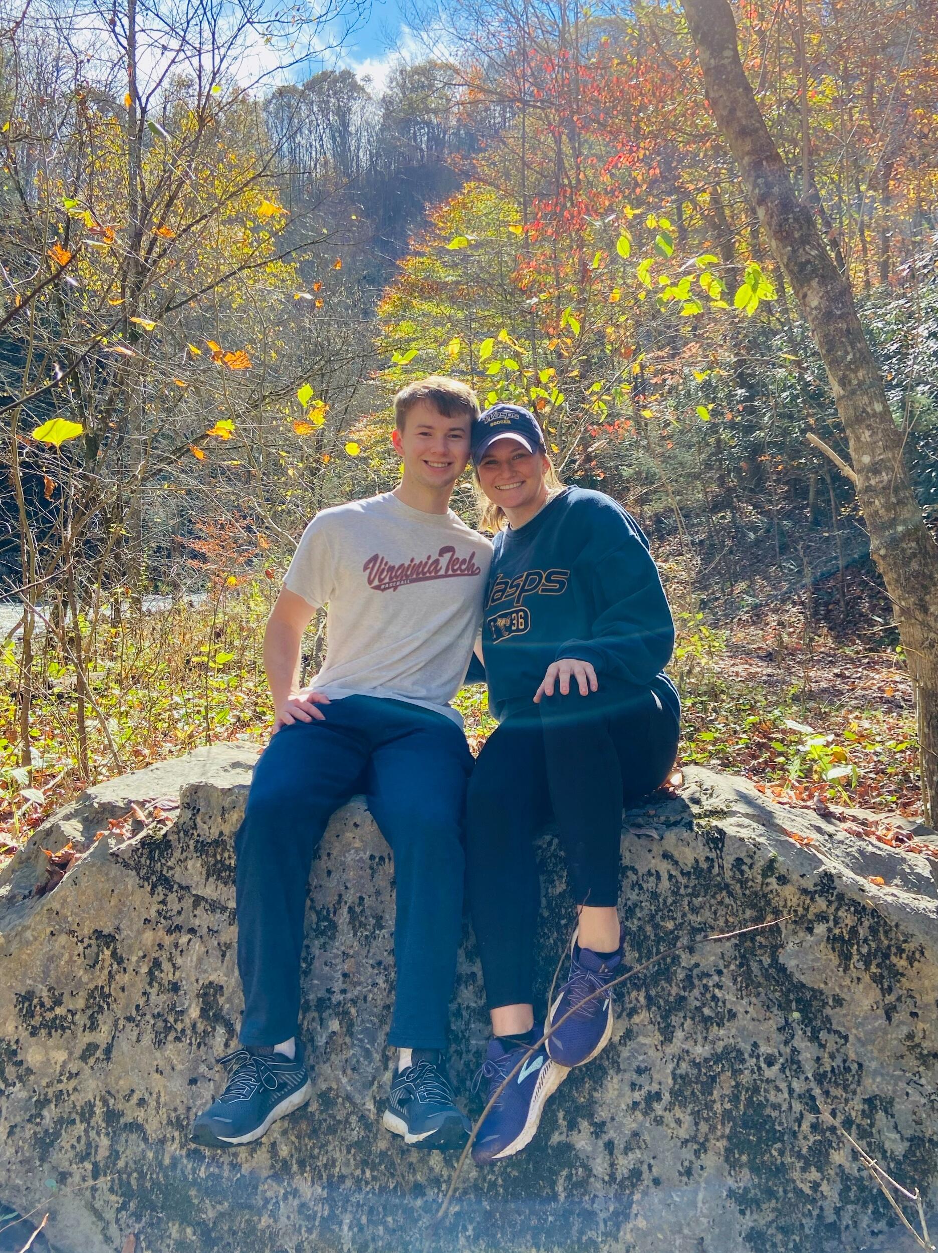 Spent a few years long-distance but still made plenty of time to enjoy dates together.