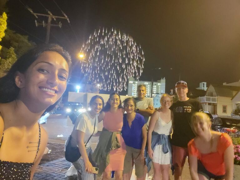 First holiday together