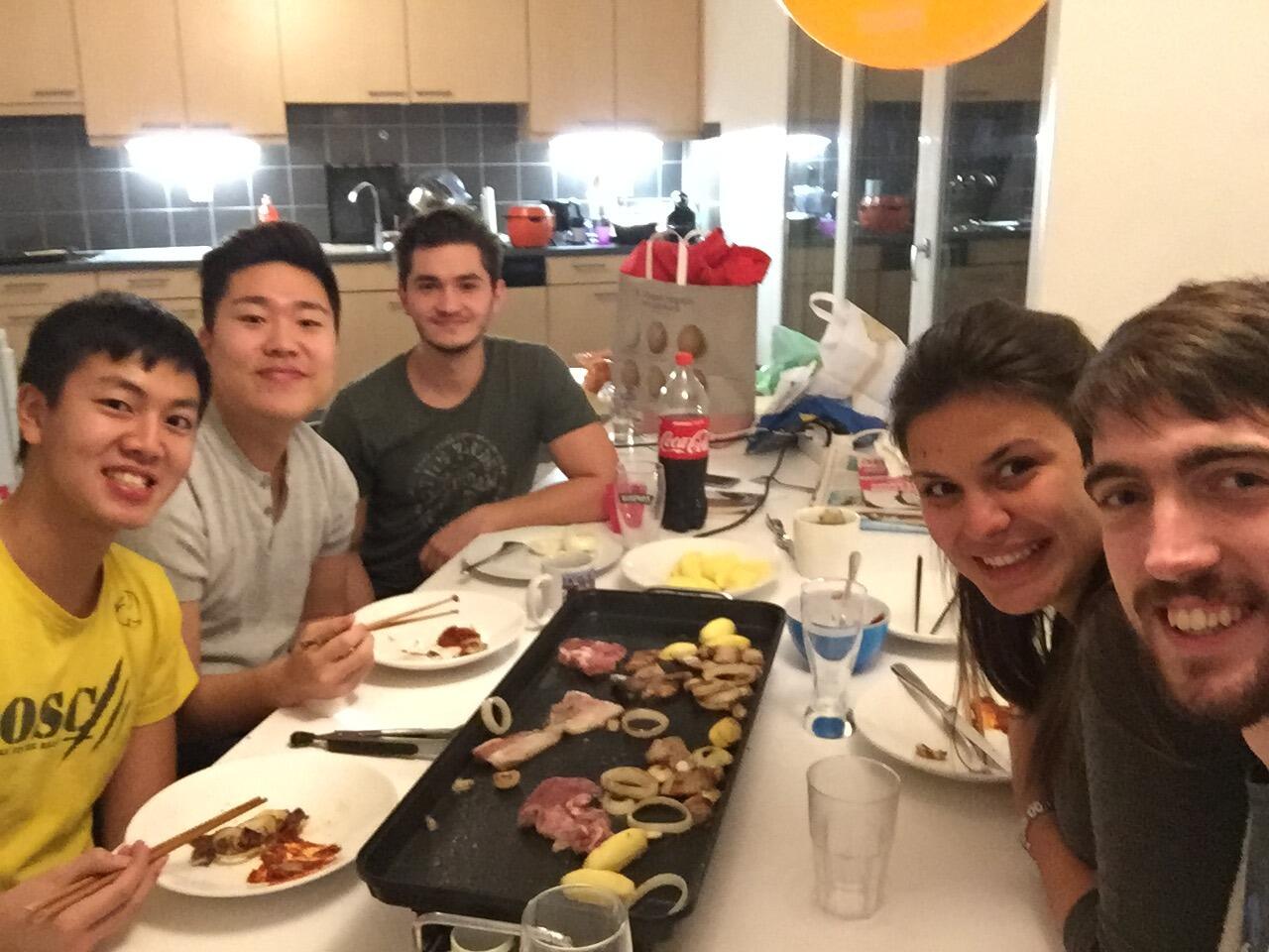 Korean BBQ at Arctic Palace