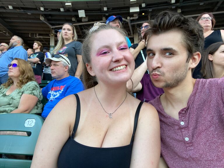 Our first concert together! Anna is a big fan of Fall Out Boy and this was her second time seeing them in person! This was also Cole's first concert ever!