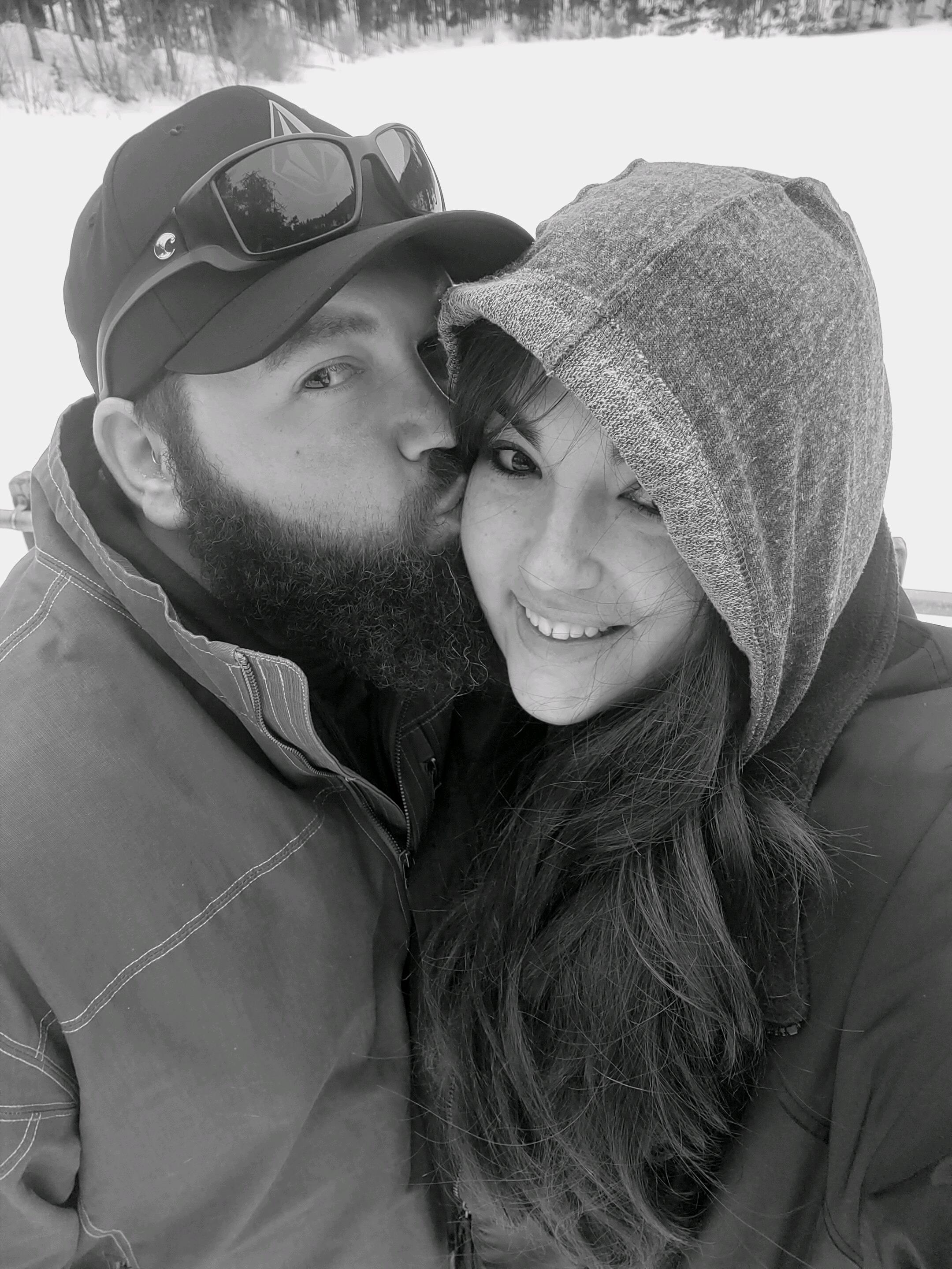 Tara's Birthday in Red Lodge, MT out by Wild Bill Lake, which has been frozen 99% of the times we've attempted to visit it. 