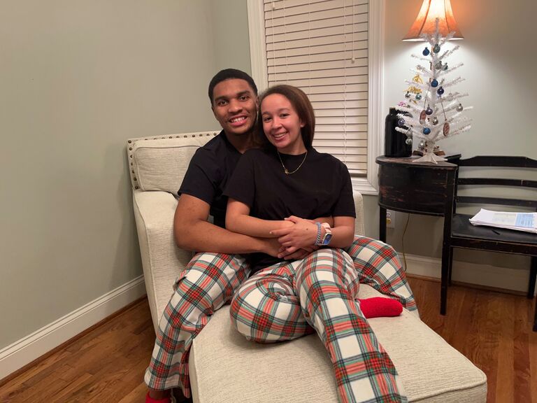 Our First Christmas as bf/gf!