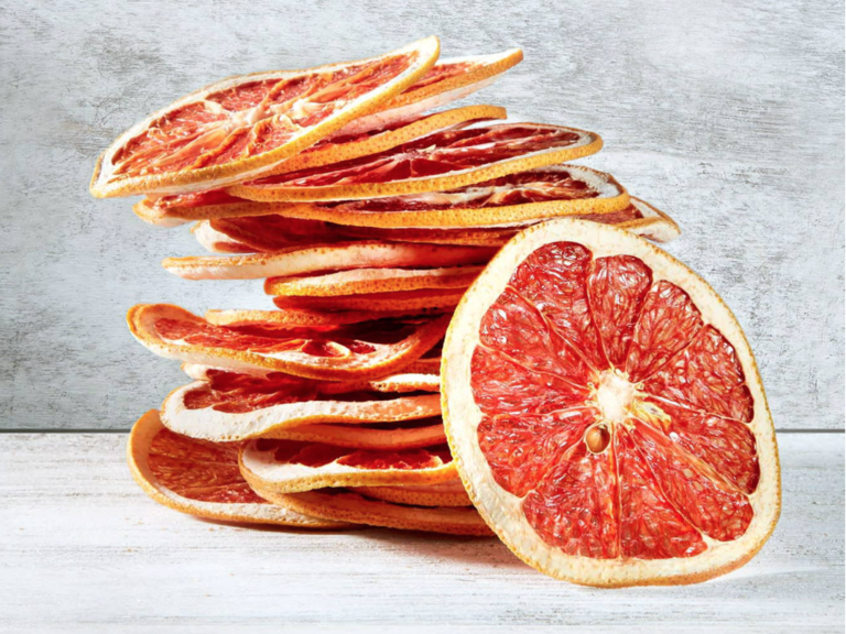 Tasty Dried Grapefruit Slices