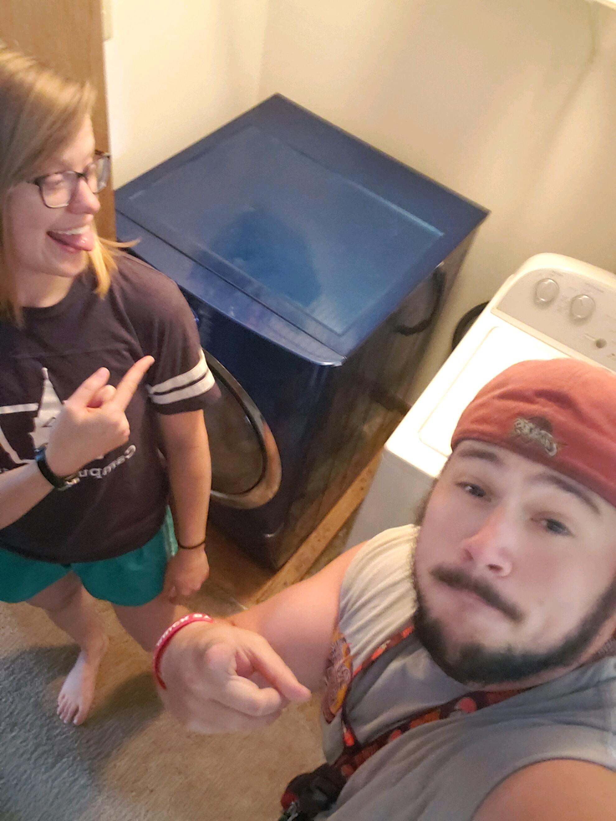 Gave Her My Washer & Dryer

(now it's serious)