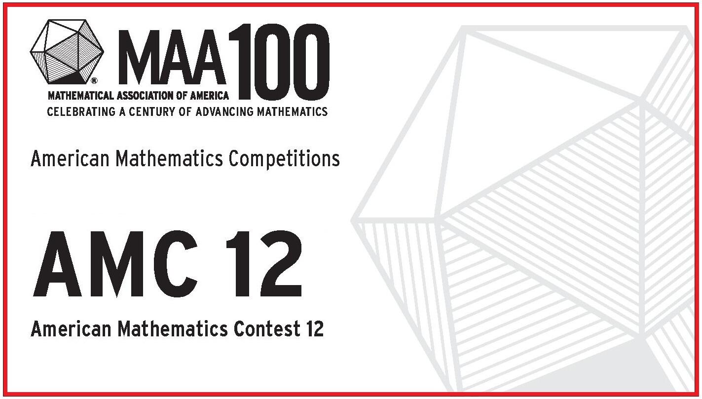 At the 2014 AMC 12B hosted at the Olympiads School in Canada, Ben and Joanna sat next to each other for the contest...
