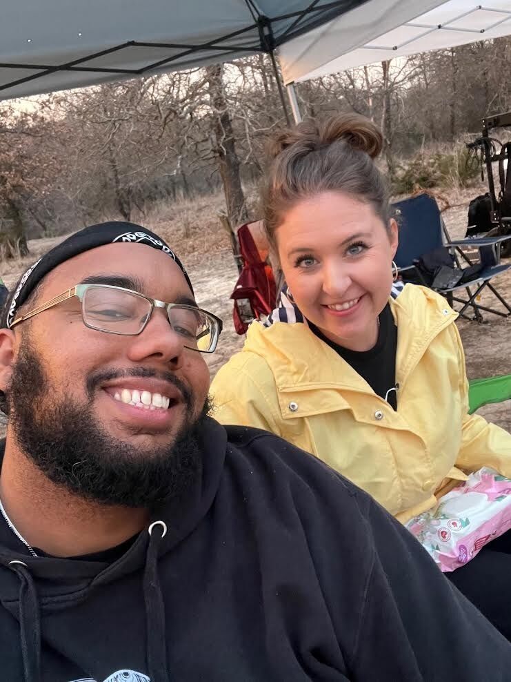 On Set for the Easter short film for church in Texas