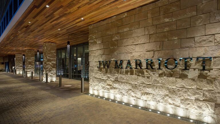 3:15 PM: Shuttle pick up at the JW Marriott