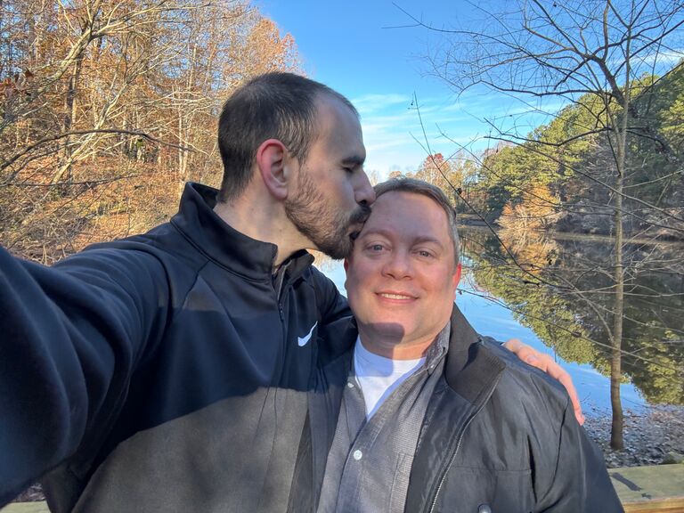 We were engaged at Henderson Park