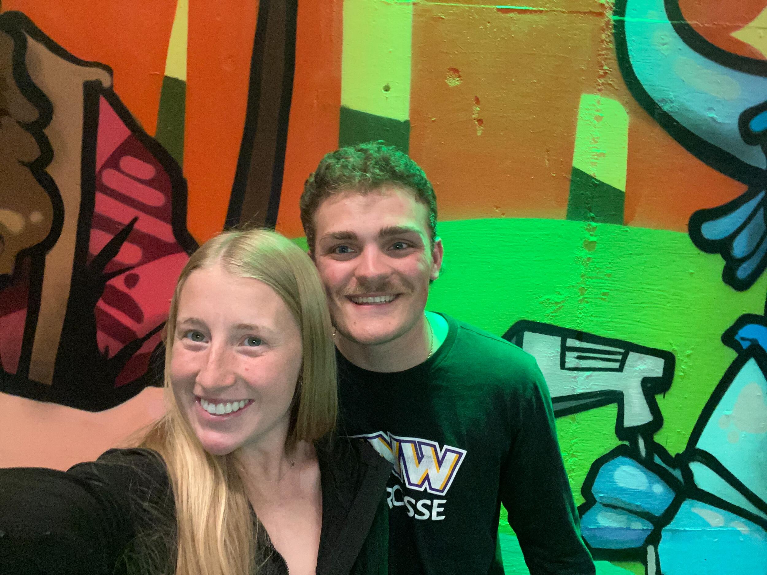 Mini golf! You can always find us dueling at some activity.