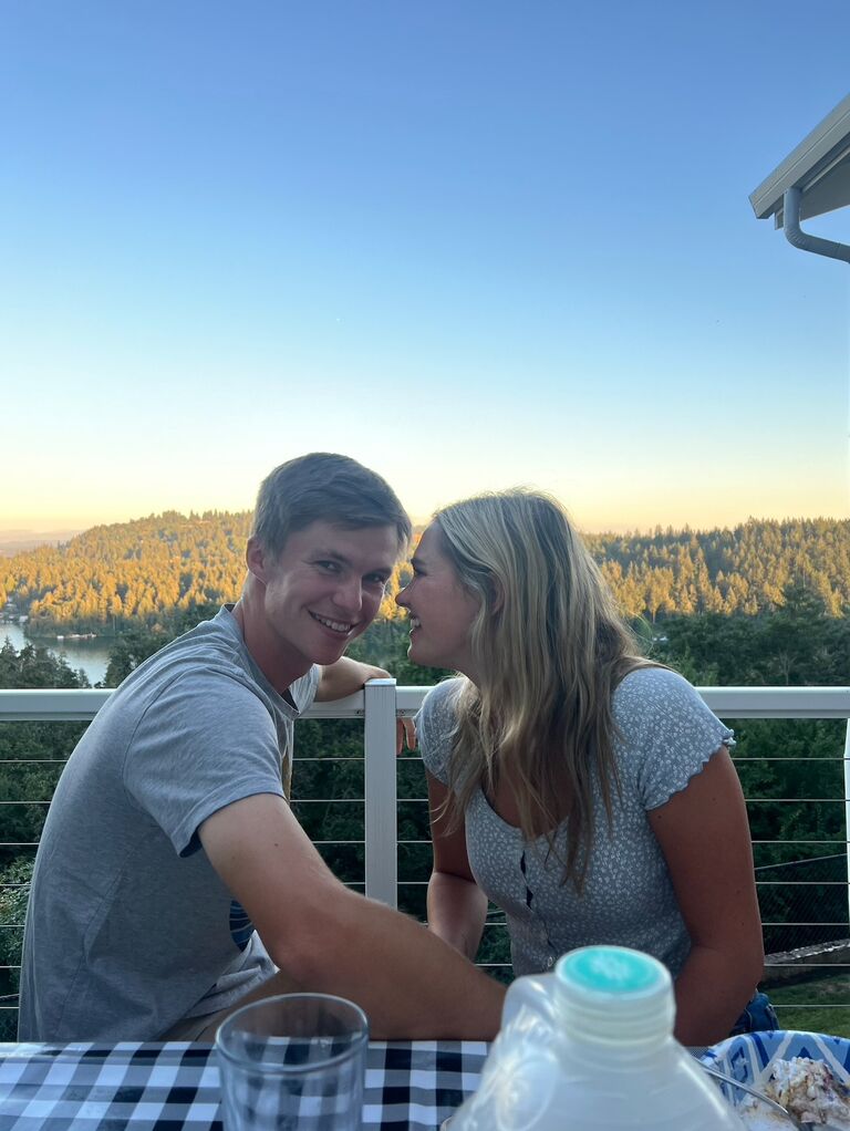 First trip to Lake Oswego! 