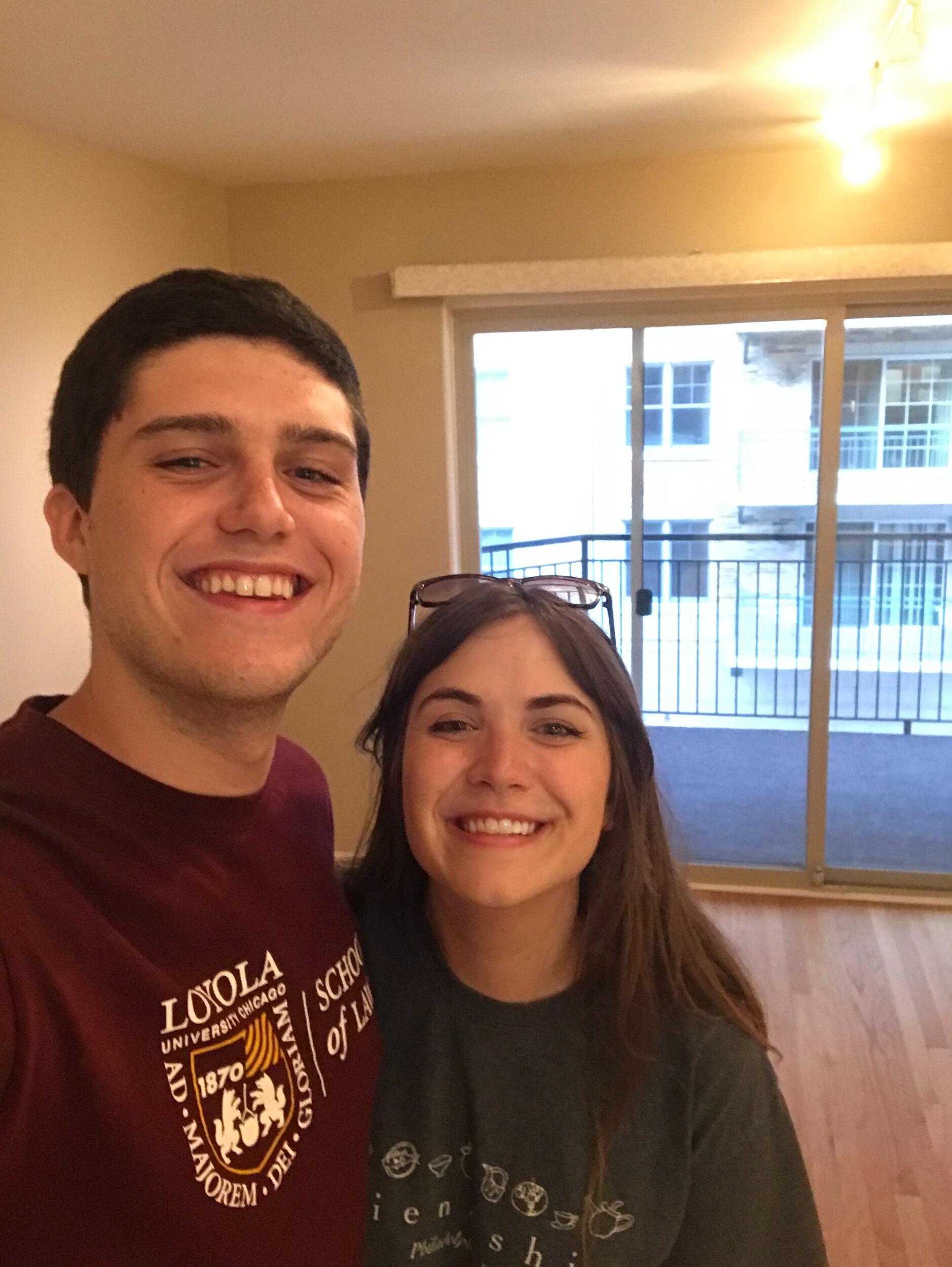 Sarah and Dean move into their 1st Apartment..
