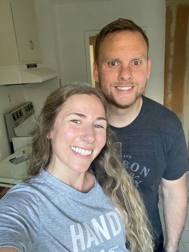 First selfie in our home