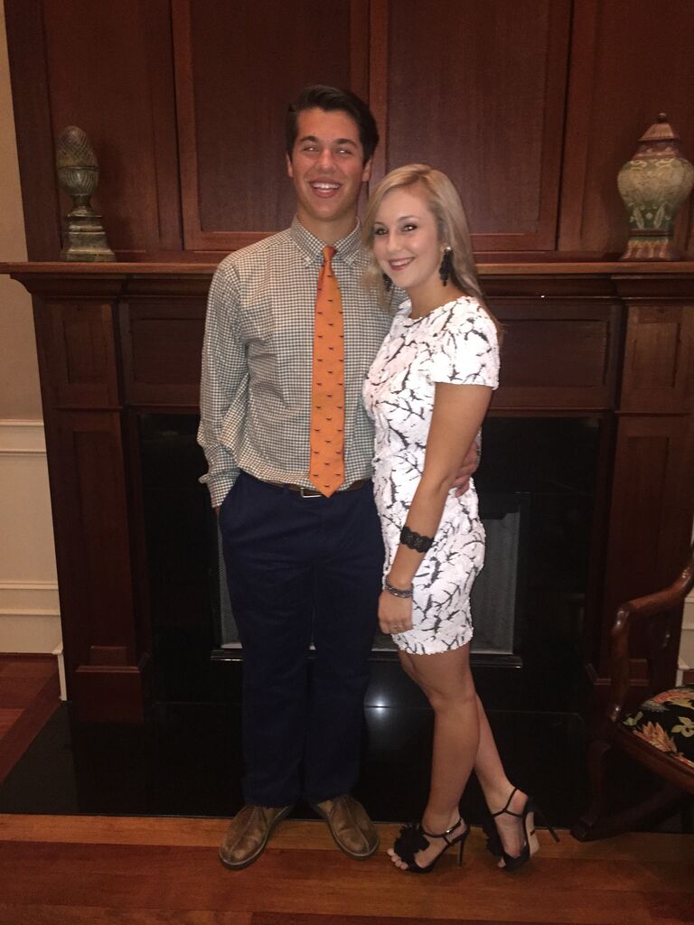 First homecoming dance