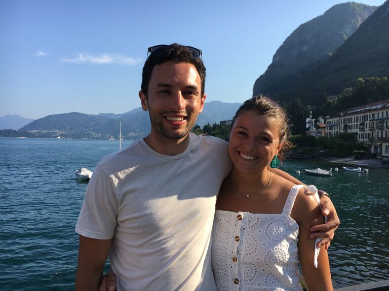 Lake como, Italy with family