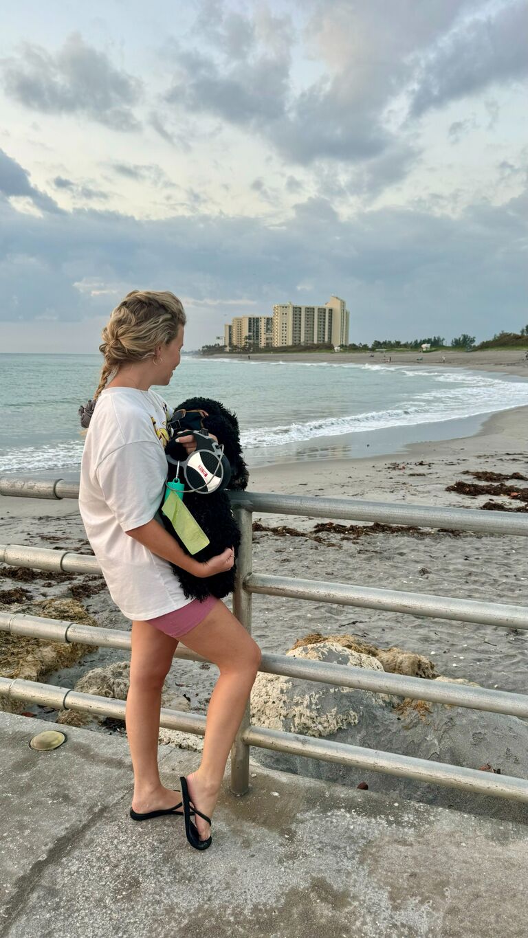 We bring Gator on his first trip to Jupiter! 