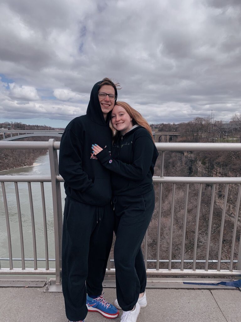Our first vacation together !! Niagara Falls.