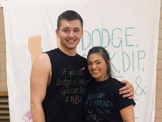 Our first "out to our friends" date