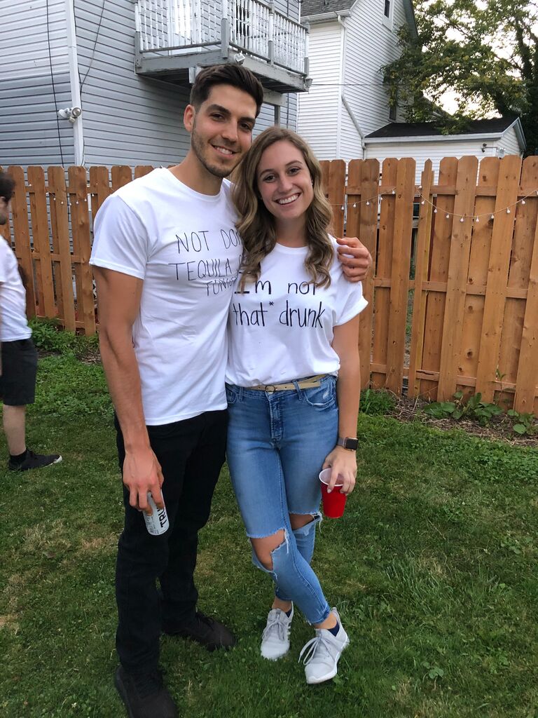Hannah threw a house party and it was the first time she met Nick's friends and Nick met Hannah's friends!