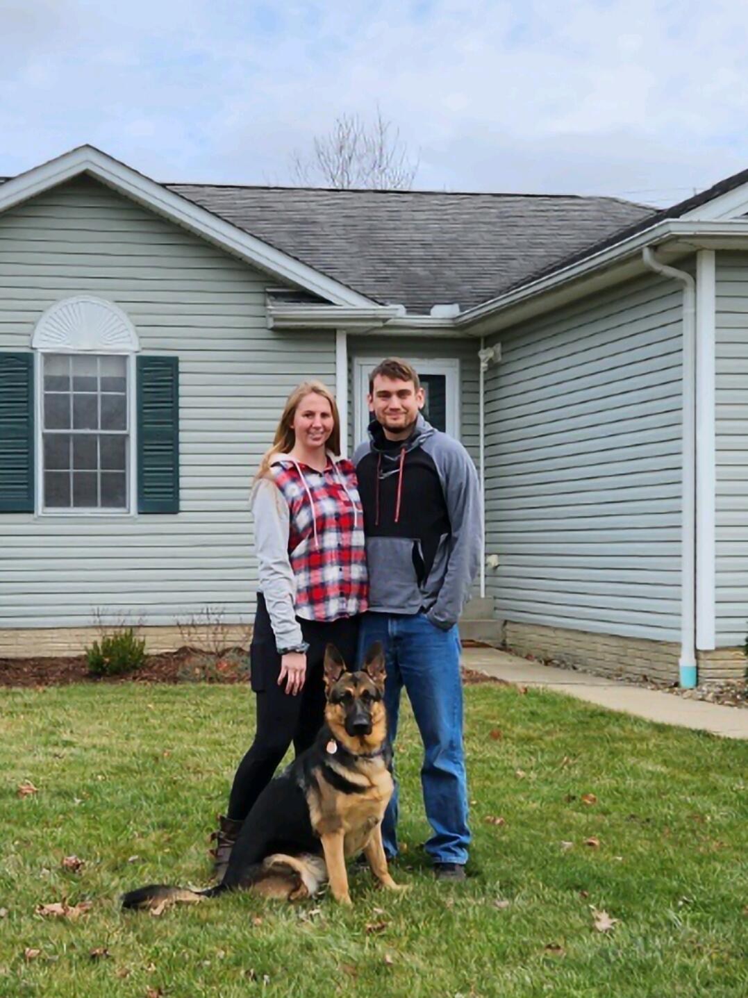 First house!! Our little family began! Both graduated college with full time Jobs and are ready to begin the next adventure!