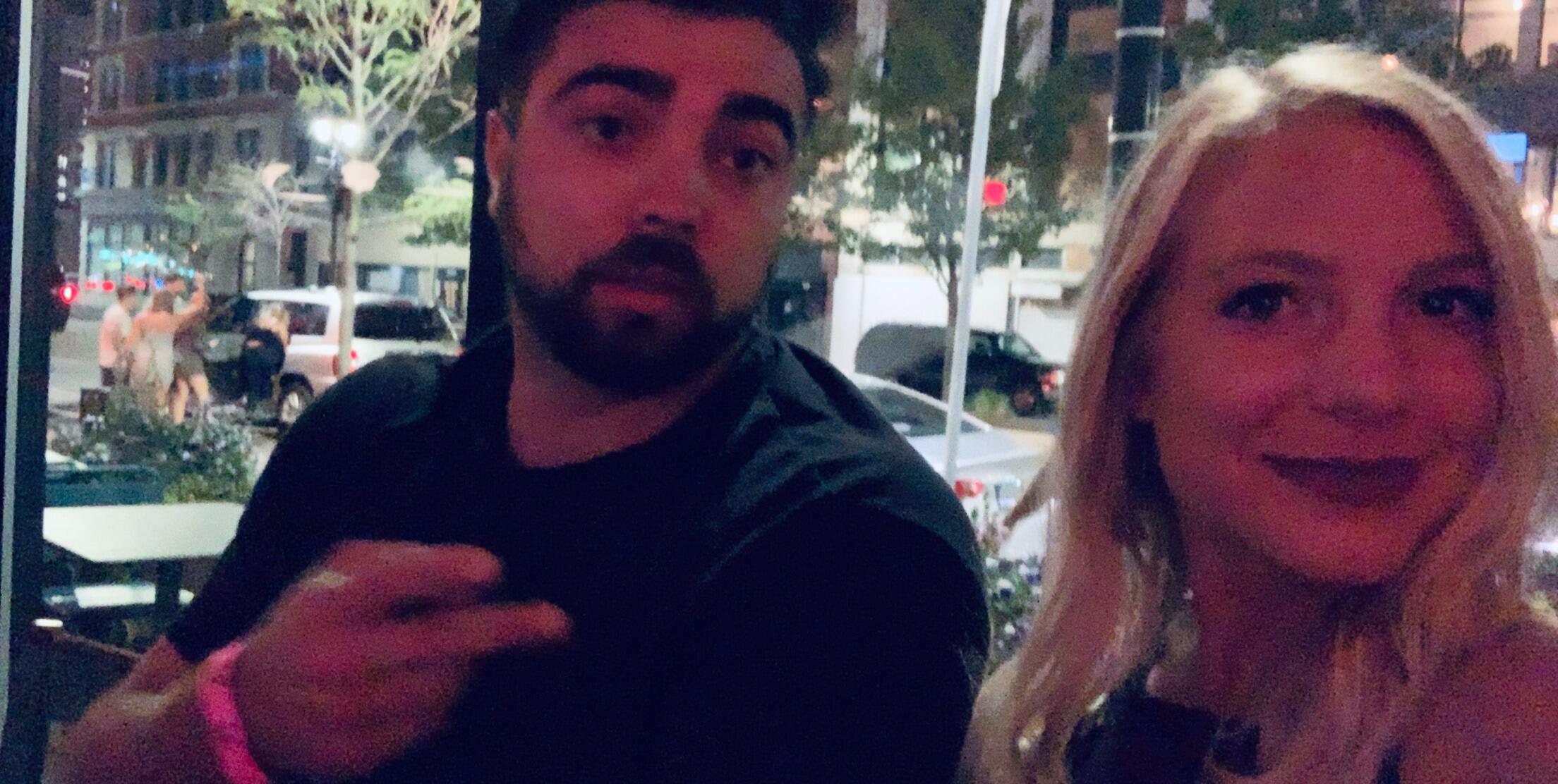 The night Sarah & Daniel met