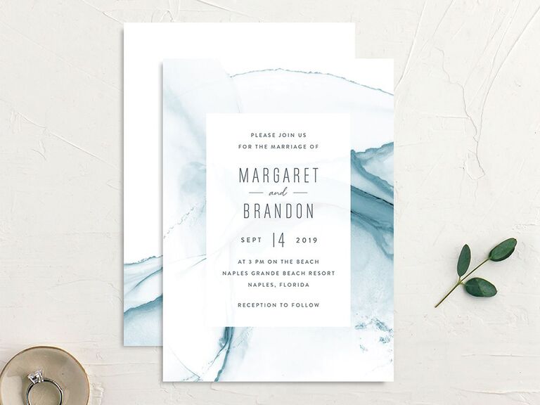 18 Nautical Wedding Invitations Perfect for Coastal Weddings