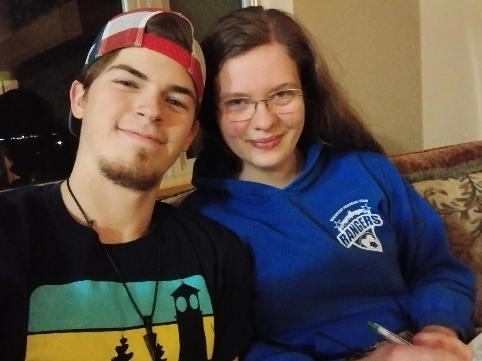 Hanging out at Corban University doing our own little Bible study and chatting.