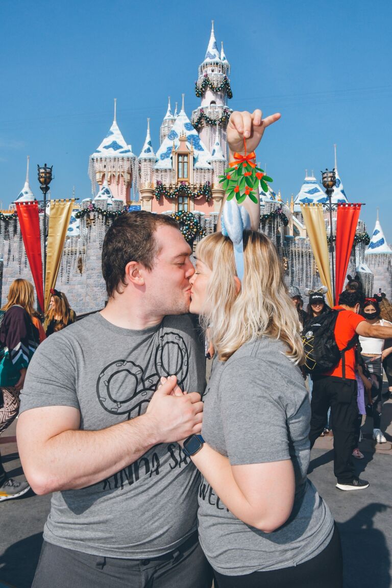 Our first trip to Disneyland together!
