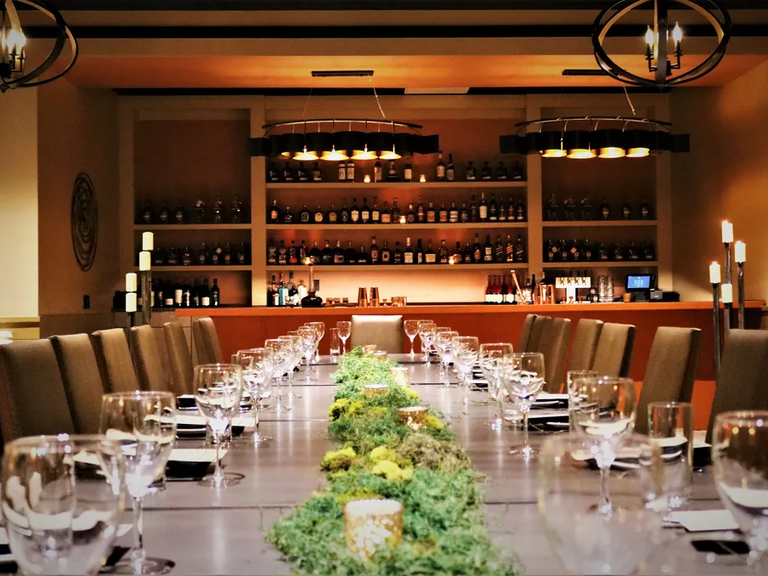 Pull up a chair and order for favorite beverage for an exceptional evening at Butcher & the Boar.