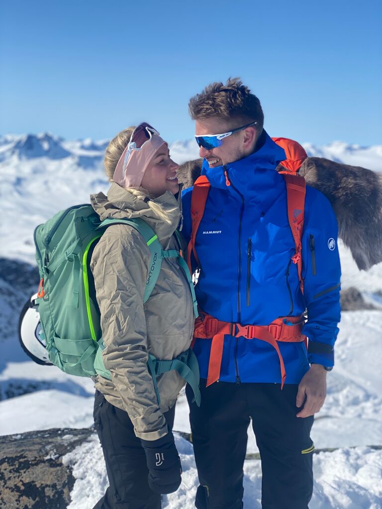 Vi ble kjærester i Jotunheimen