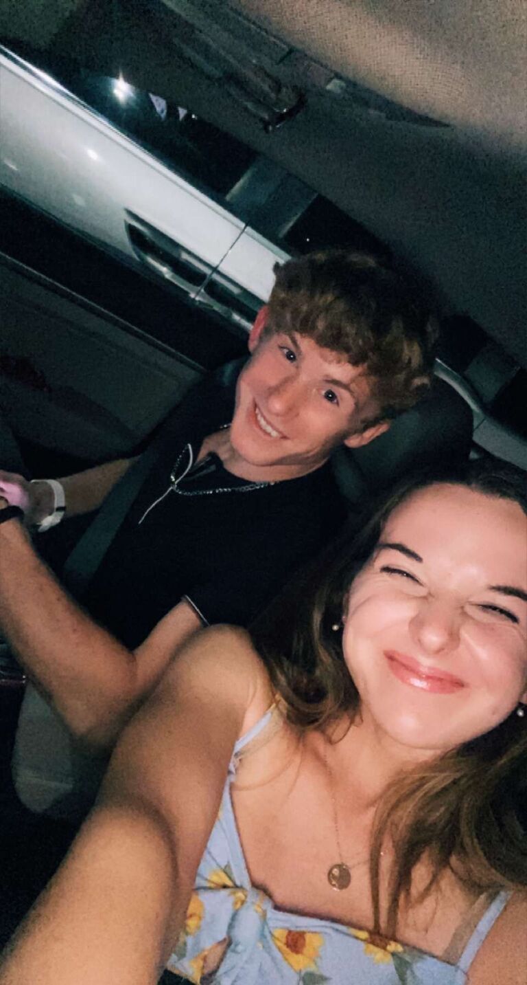 Ethan and Kaley went on their first date. They went out to dinner and went to the movies.