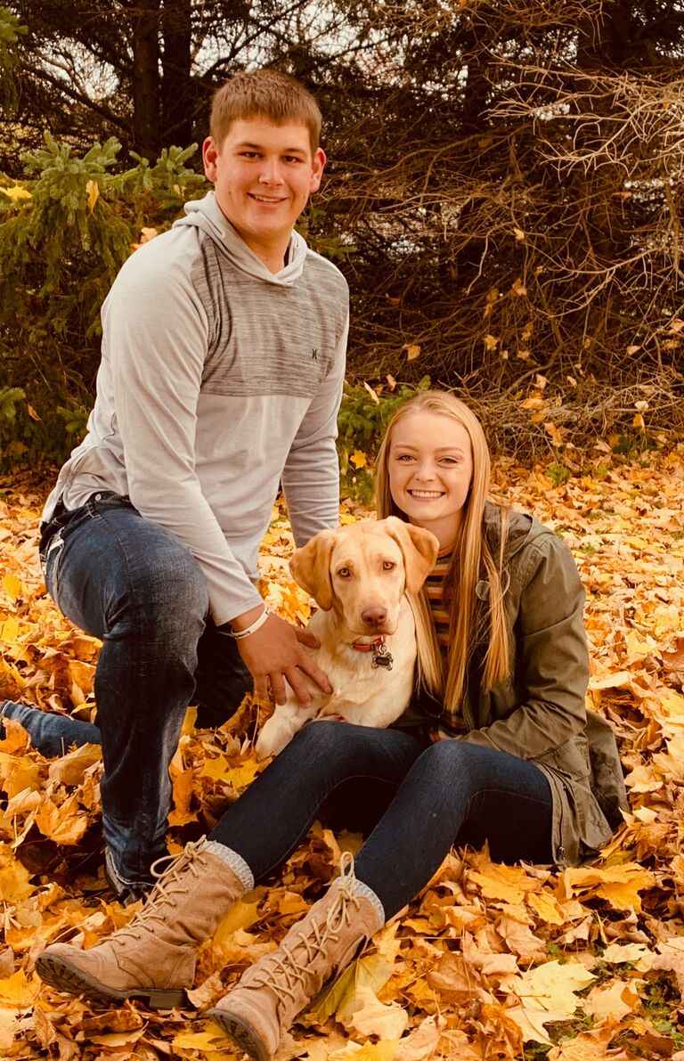 First fall season with our girl Bella Mae