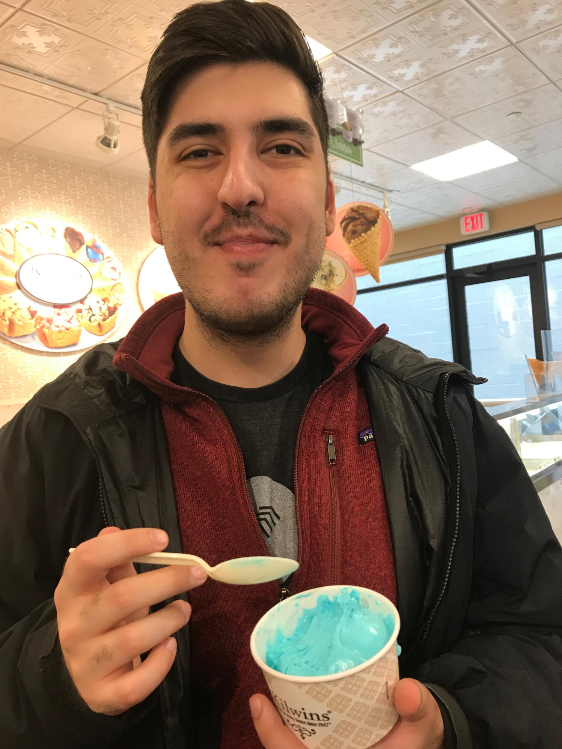 Found Mark some Blue Moon ice cream in Saratoga Springs!