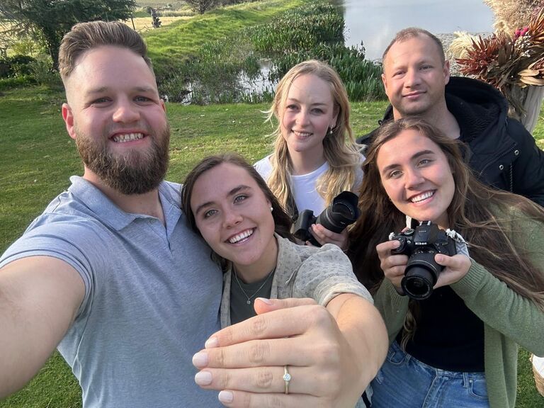 WE GOT ENGAGED!!
Matthias asked Zani at Rhebokskloof in Paarl, SA. We went to SA for a church conference and got to celebrate the big news with family. (Mareike, Henning and Nina did such a good job assisting Matthias with preparations and keeping everything a secret.)