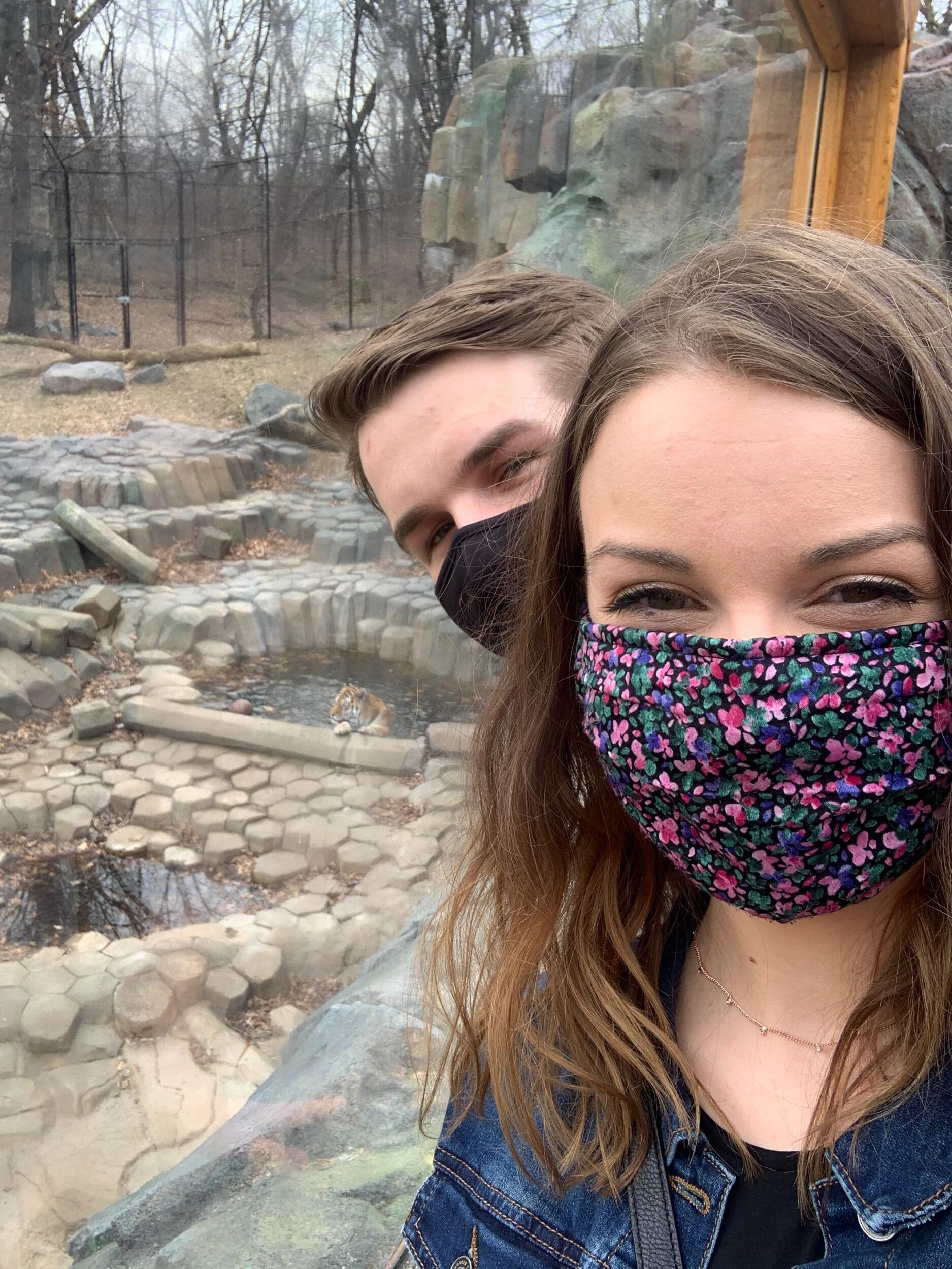 Our first (of many) visits to the Minnesota Zoo!