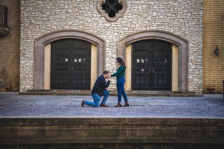 Alek proposes!
