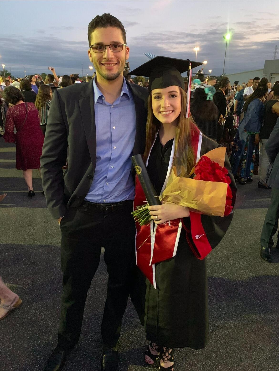 Isabella graduates from The University of the Incarnate Word.